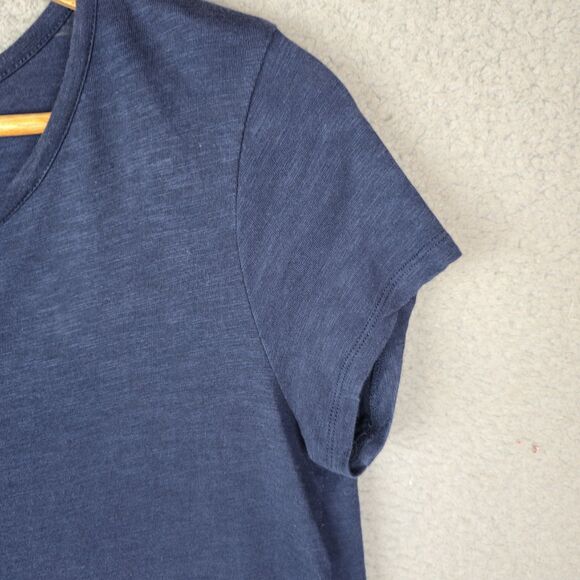 Gap Shift Dress M Navy Blue Minimalist Pullover Classic Essential Comfortable - Picture 4 of 9